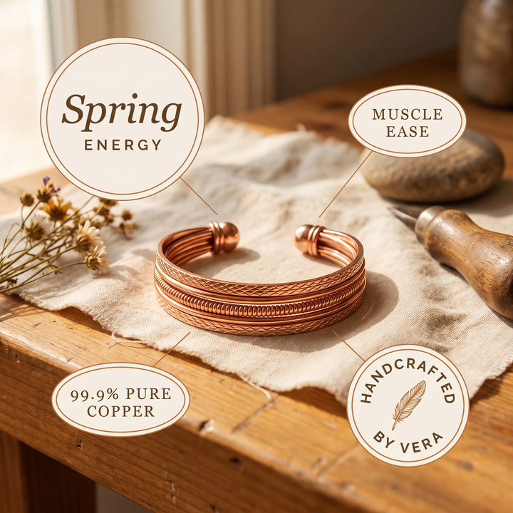 Spring Copper Bracelet