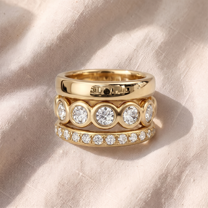 Magica Forged Gold-Tone Ring