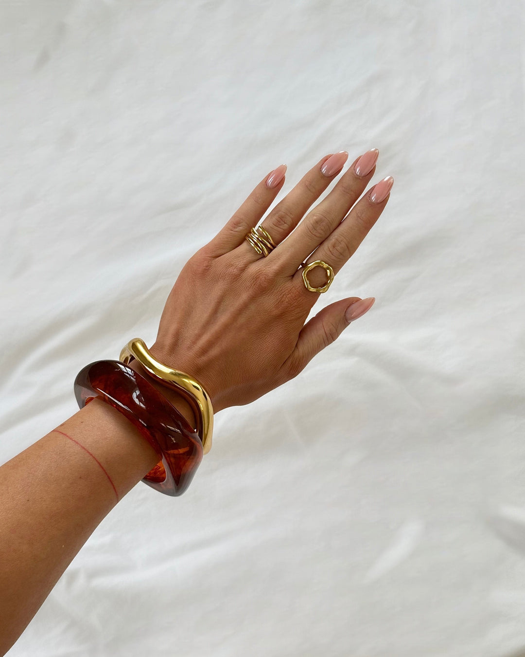 Teria Organic Ring, close-up detail