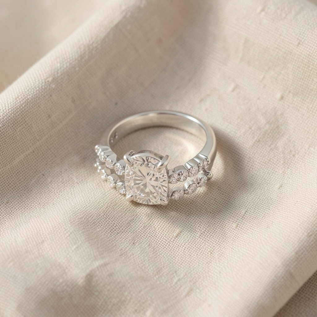 Eternal Diamond-Style Ring Set
