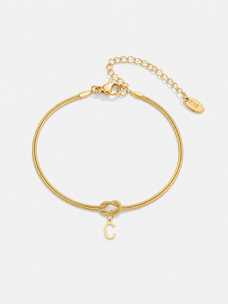 Personal Connection Initial Bracelet