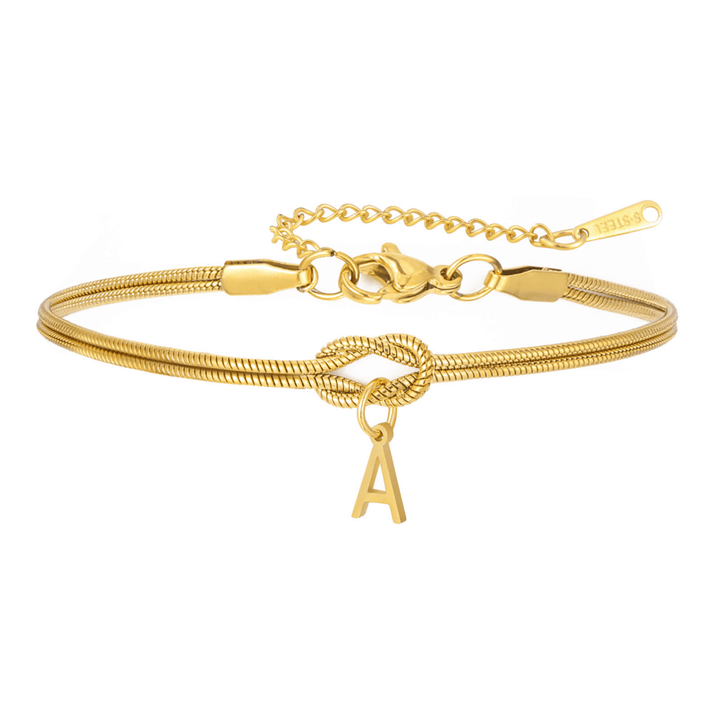 Personal Connection Initial Bracelet, shown on a plain background